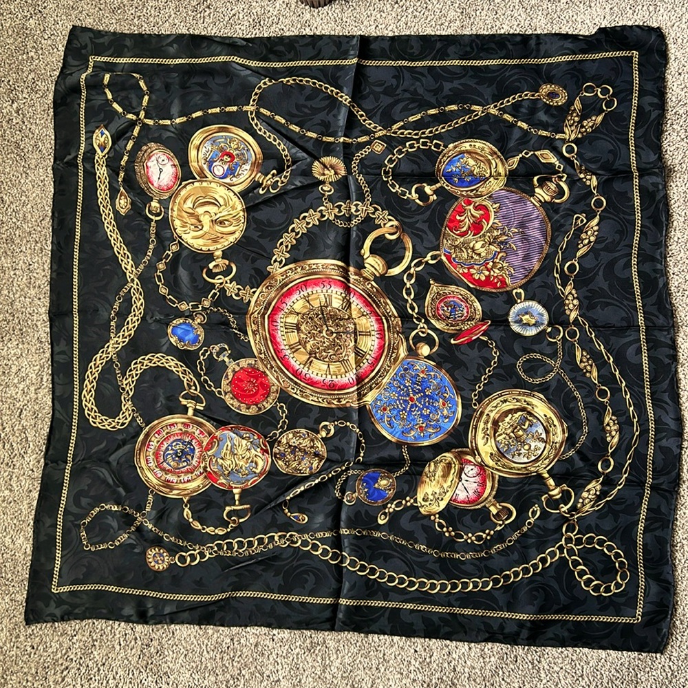 Seta Pura Square Silk Scarf